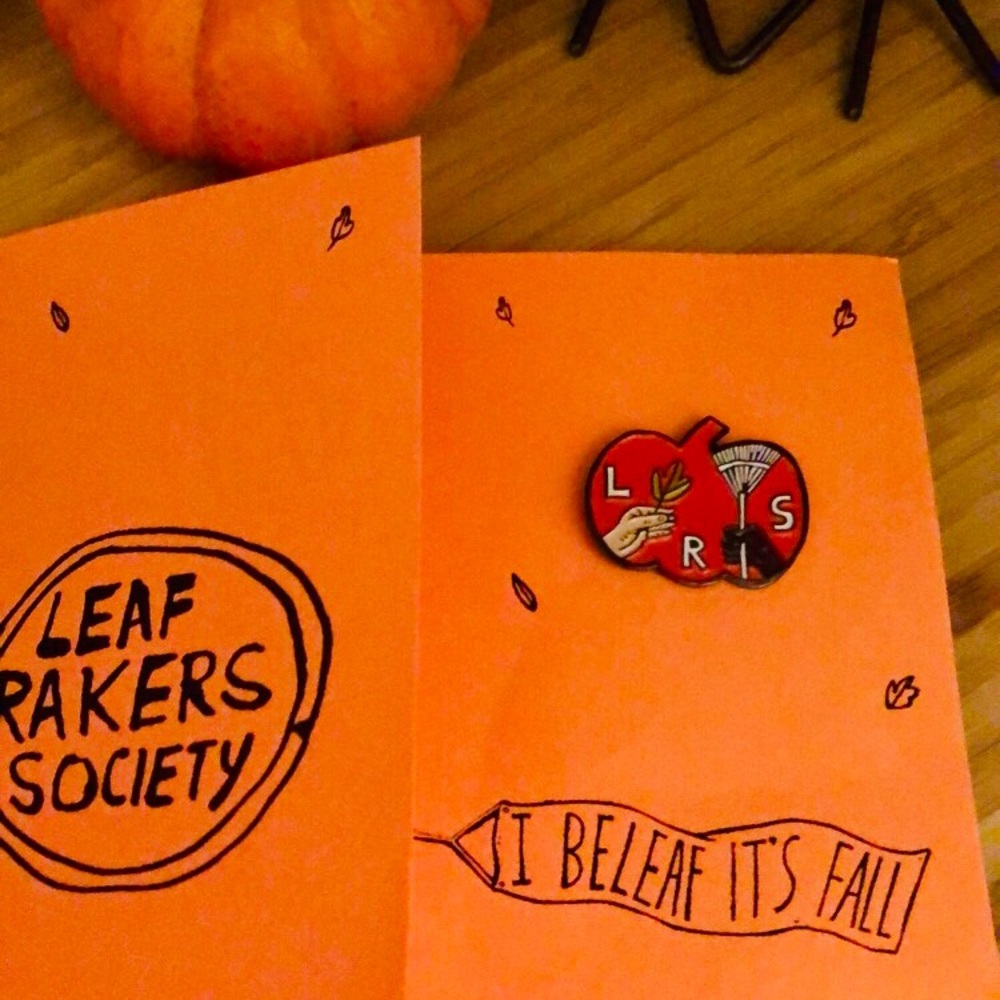 Leaf Rakers Society Pin